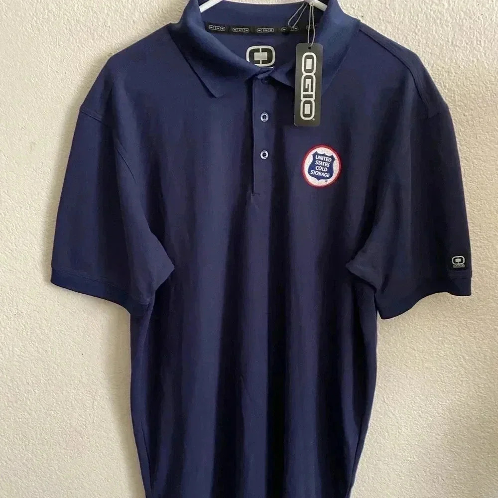 🆕 OGIO Men's Navy Onyx Polo L🆕